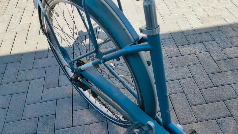 City Bike 28 Zoll Elops 120 LF Damen Fahrrad blau-grau in Dillingen (Saar)