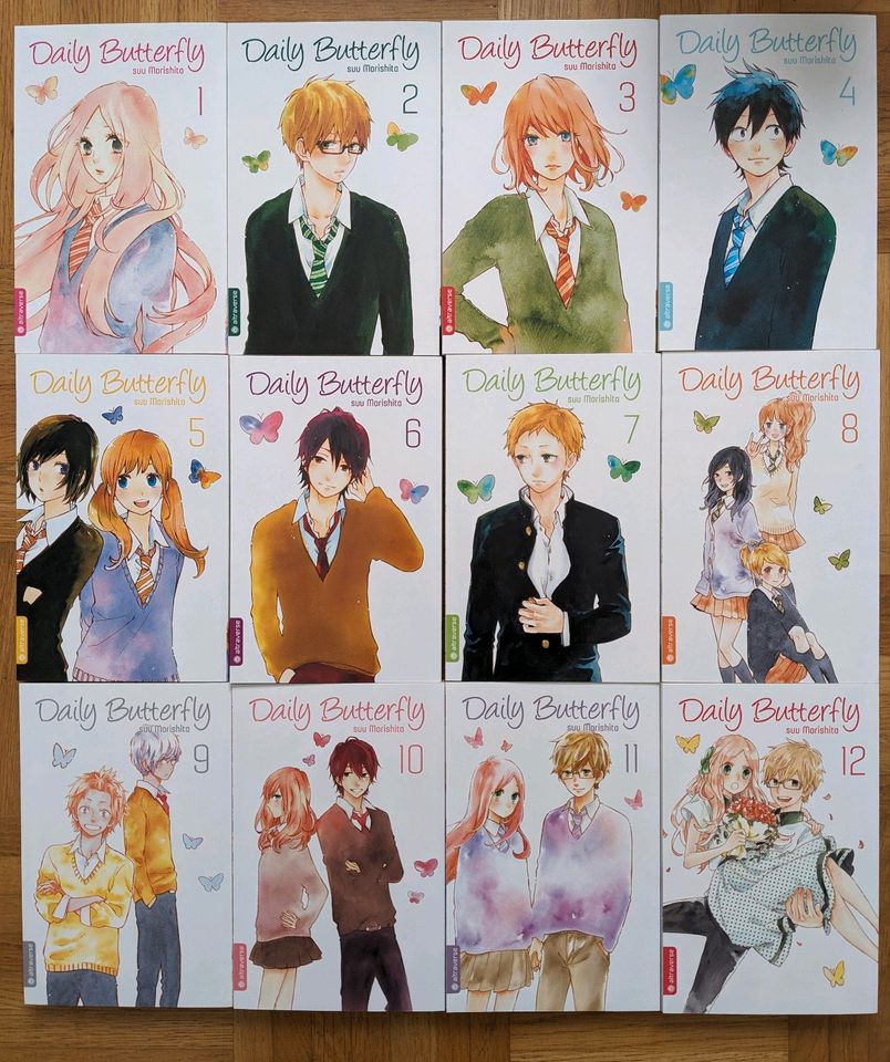 Daily Butterfly 1-12 + Extras suu Morishita Altraverse Manga in Marl