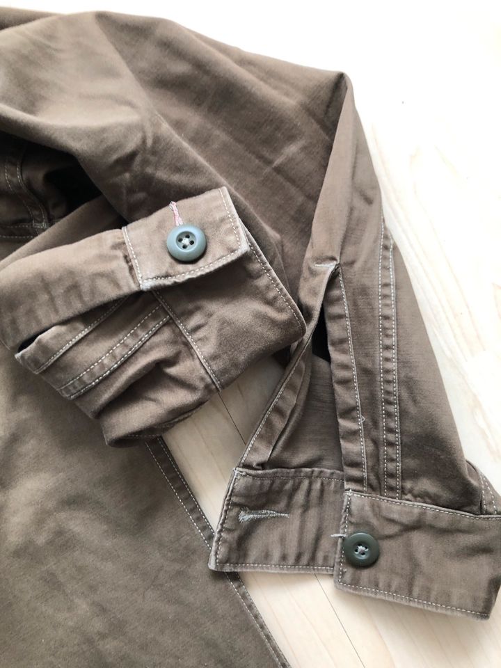 Replay Hemdjacke Herren Military Style olivgrün in Fürth