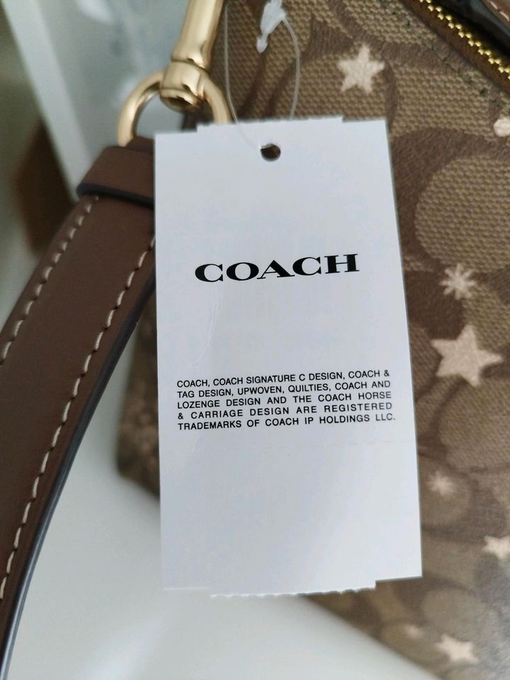 Handtasche von Coach NEU mit Etikett in Steinen