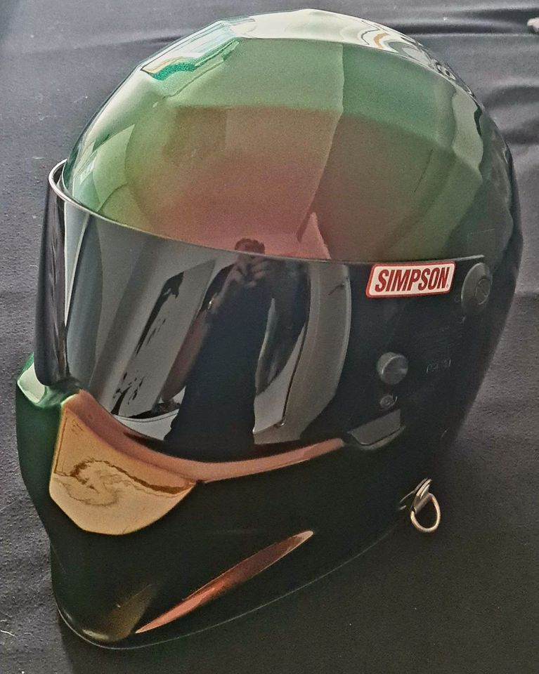 SIMPSON HELM, "THE STIG", DIAMONDBACK, Größe 59cm 7 3/8, TOP GEAR in Dachau