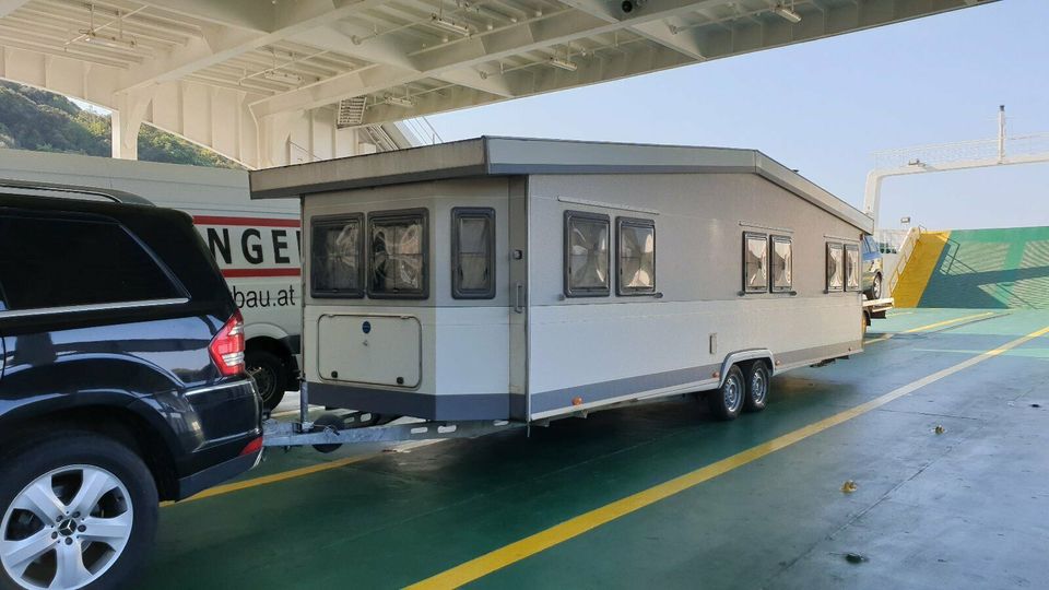 Wohnwagen Caravan TinyHouse Transport Rückholung Überführung in Fraunberg