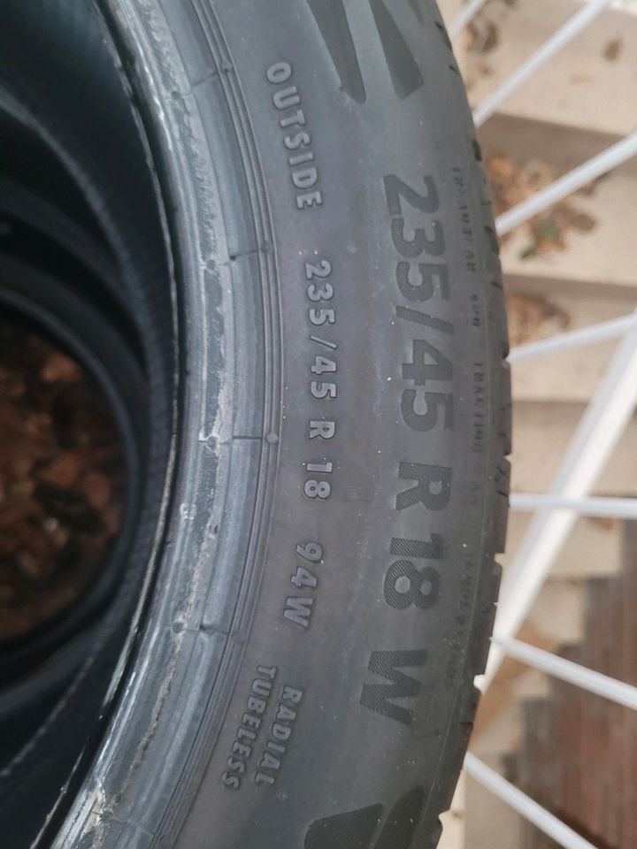 Sommerreifen Continental Eco Contact 6 235/45 R18 94 W 4 Stück in Hannover