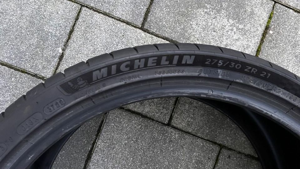 2x Michelin Pilot Sport 4S 275 30 ZR21 98Y XL Sommerreifen M5 RS6 in Ruhstorf an der Rott