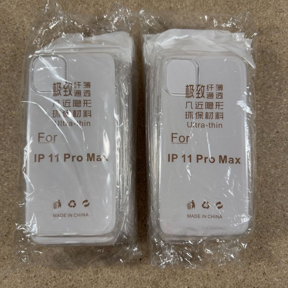 20x Hülle für iPhone 11 Pro Max TPu Silikon Transparent in Pforzheim