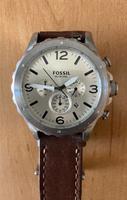 Fossil Herren Uhr Chronograph, JR1473,  Batterie, Leder, 10ATM Niedersachsen - Lilienthal Vorschau