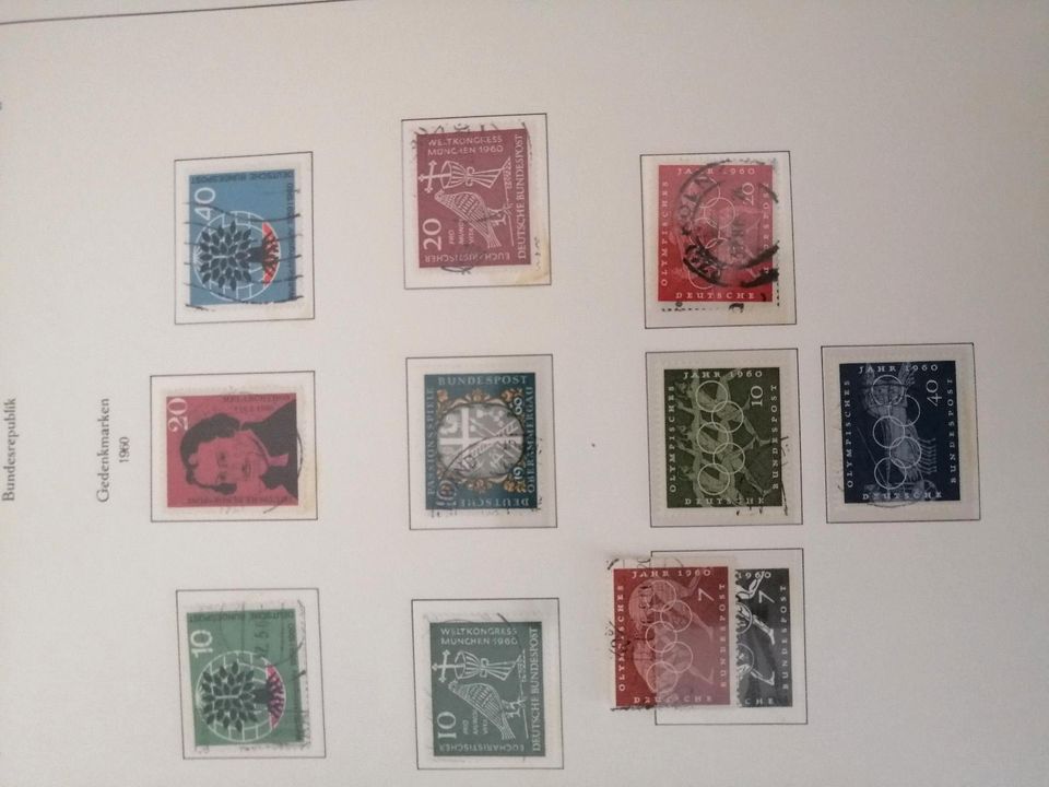 Briefmarkenalbum Deutschland in Hürth