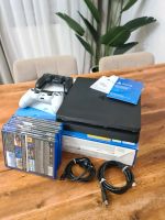 PS4 Slim mit 2 Controllern 5 Spiele 500GB Black Schwarz Bayern - Kempten Vorschau