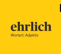 ... was ist für dich "ehrlich sein"... Hessen - Fulda Vorschau