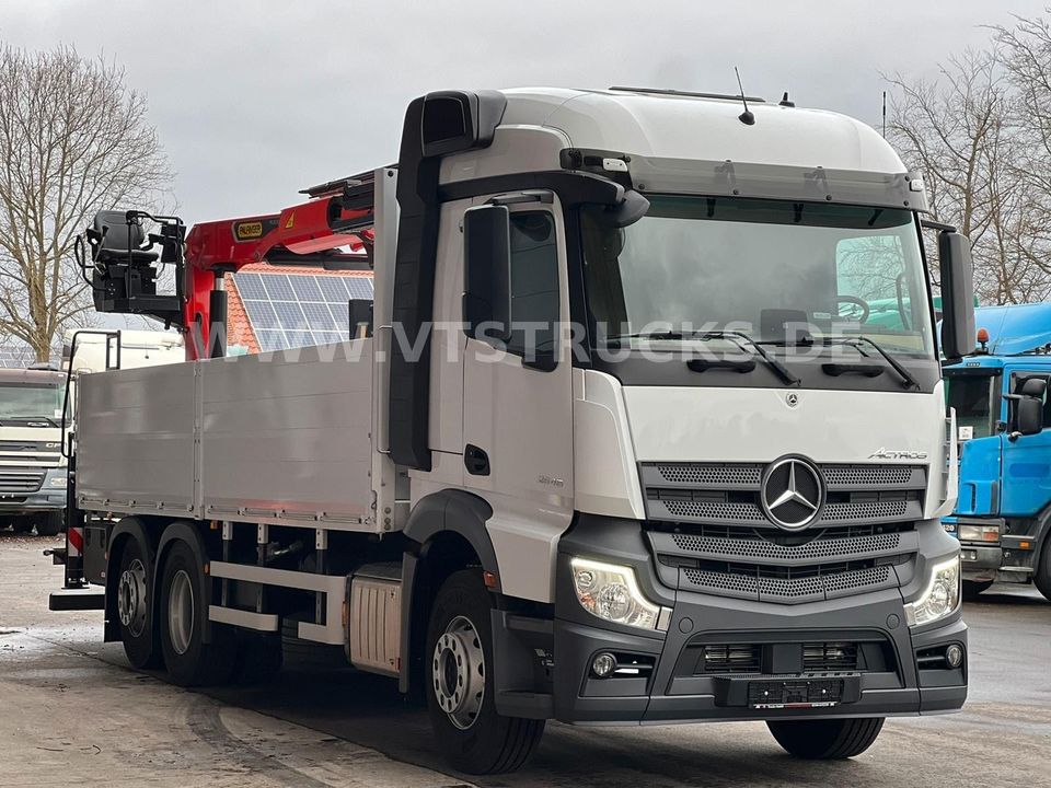 Mercedes-Benz Actros 2546 MP5 6x2 Pritsche+Palfinger Ladekran in Legden