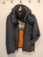 Superdry Jacke dunkelgrau grau orange XL Wandsbek - Hamburg Bramfeld Vorschau