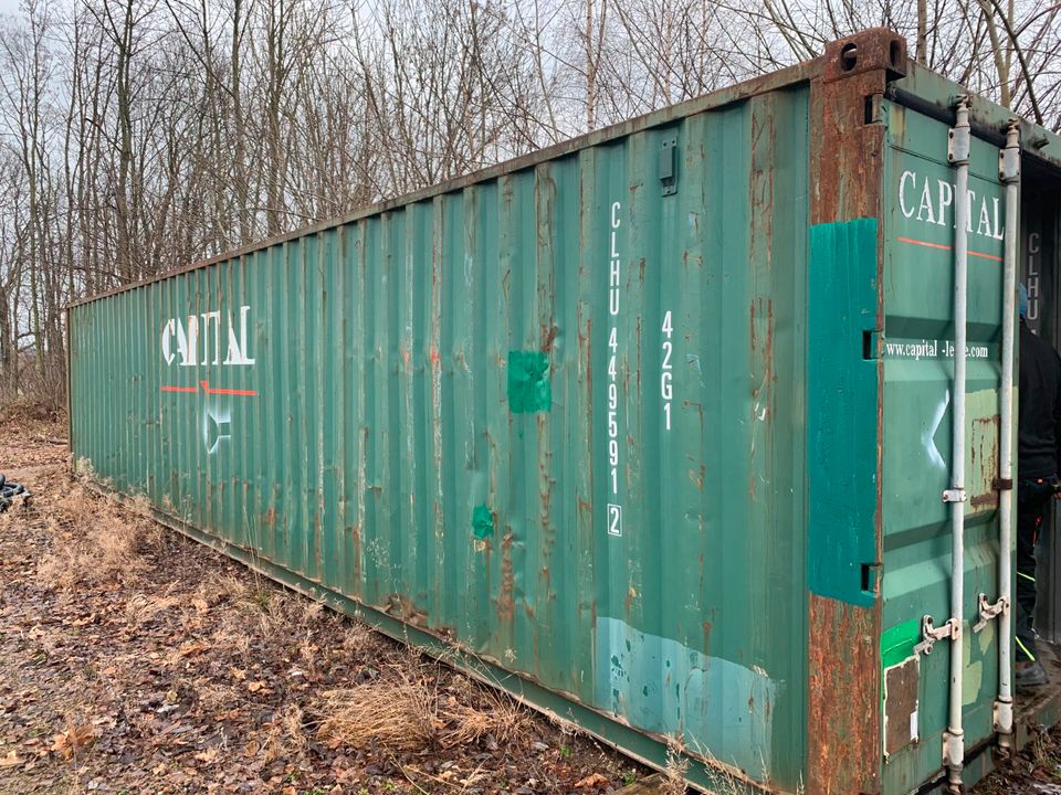 Überseecontainer 40 ft in Limbach-Oberfrohna