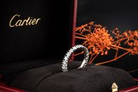 Cartier Memoire Ring Destinée Trauring Diamanten in 950er Platin Nordrhein-Westfalen - Wegberg Vorschau