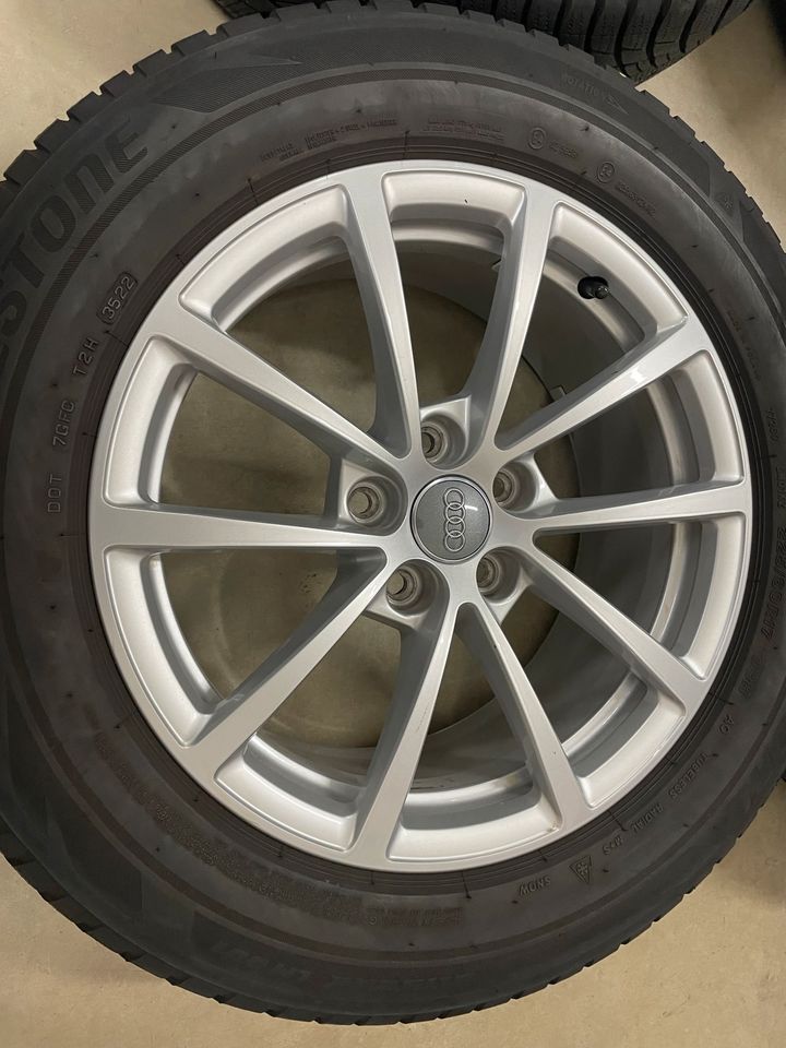 Originale Audi A6 4K Winterreifen Räder 225/60 R17 Zoll in Oberhonnefeld-Gierend