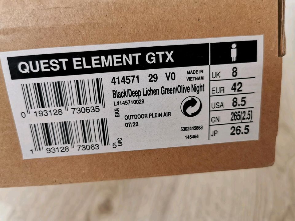 Salomon Quest Element GTX 42 (8.5) in Magdeburg
