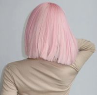 Damen Perücke Rosa Blond Glatt Weich Pony Natürlich hochwertig Essen - Rüttenscheid Vorschau