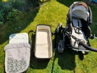 Kinderwagen mit Wanne und Fußsack Niedersachsen - Braunschweig Vorschau