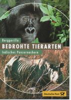 Berggorilla - Bedrohte Tierarten - Indisches Panzernashorn. Niedersachsen - Selsingen Vorschau