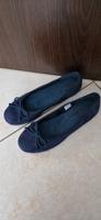 blaue wildlederoptik Ballerinas von Tchibo Gr. 38 wie neu Hessen - Schauenburg Vorschau