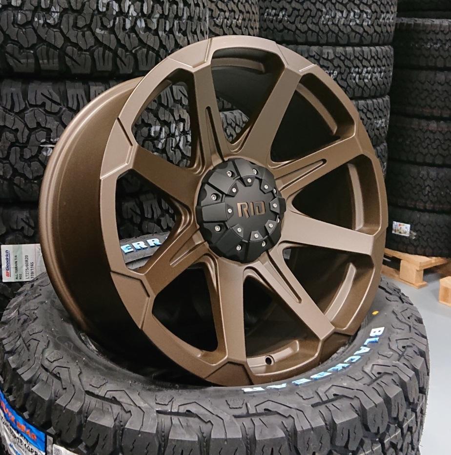 4x Felgen RID R05 9x20 6x139,7 für Ford Ranger DMax Hilux RAM in Bühl