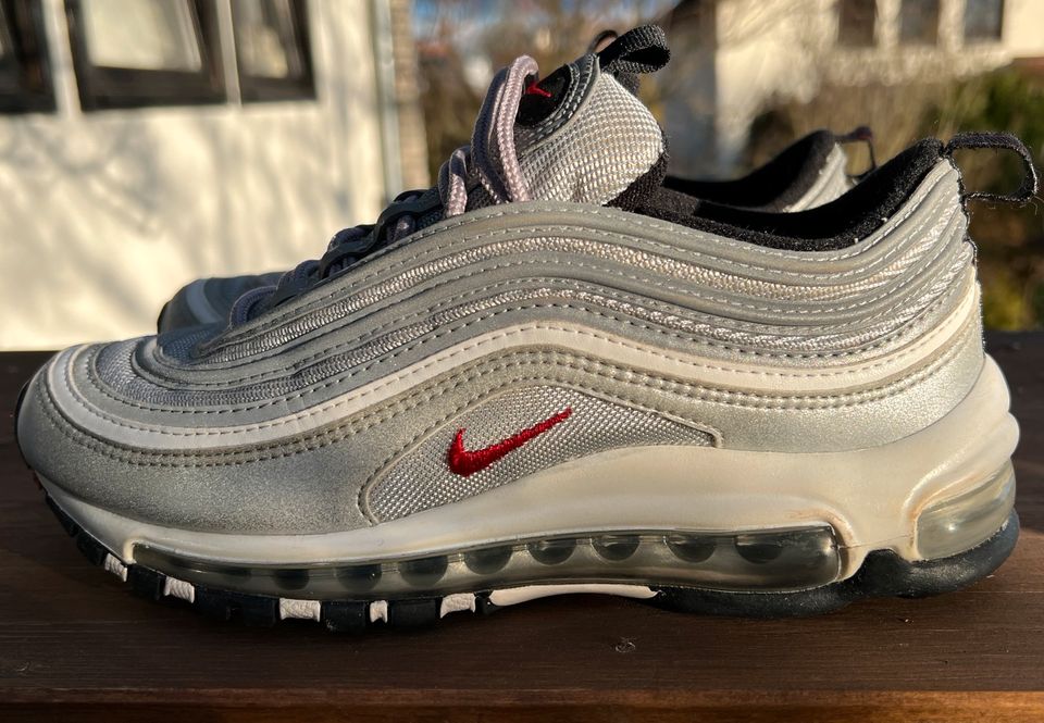 Nike AIR MAX 97 OG QS "SILVER BULLET" Gr.37,5 in Baden-Württemberg -  Tiefenbronn | eBay Kleinanzeigen ist jetzt Kleinanzeigen