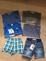Bekleidungspaket Set Jungen Sommer Gr 116 Shirts Shorts Boxer Brandenburg - Cottbus Vorschau