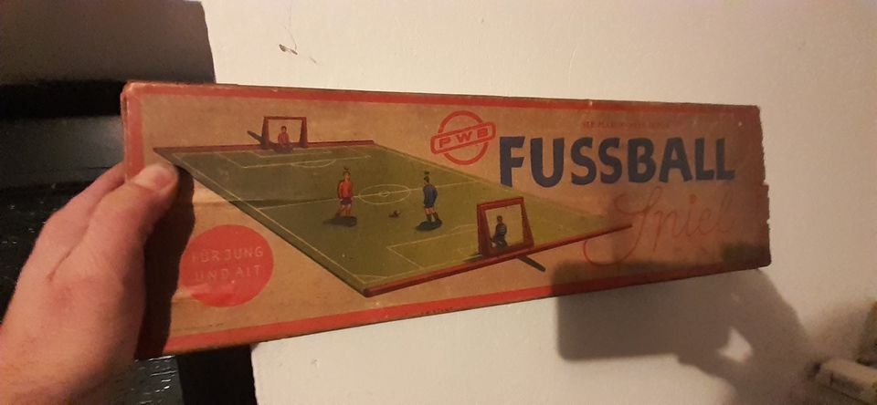 altes Spielzeug Tischspiel Fußball PWB für Sammler in Appenrode