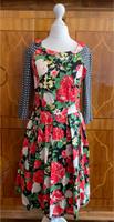 Blutsgeschwister Kleid Rockabilly 50er S Rosen neuw. Nordrhein-Westfalen - Leverkusen Vorschau