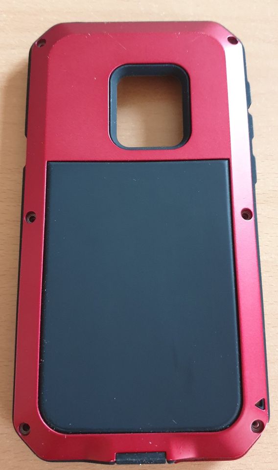 Samsung S9 Handy-Schutzhülle, Schale hinten, neu, rot in Halberstadt