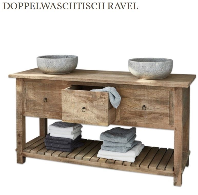 Doppelwaschtisch Ravel Waschtisch Kommode Vintage NP 1989.- in Tittmoning