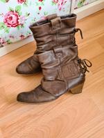 Booties Stiefeletten braun 37 akira Neustadt - Buntentor Vorschau