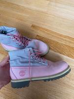 Timberland Boots Schuhe 36,5 rosa grau Hessen - Darmstadt Vorschau