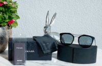 Top Zustand! Original PRADA Sonnenbrille Schwarz Silber + 2 x Box Bayern - Reit im Winkl Vorschau