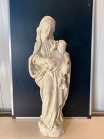 große Holzfigur Madonna mit Kind / Maria mit Kind 70cm Bayern - Wehringen Vorschau