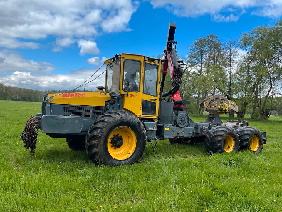 Welte W 130 M Kombi Forstschlepper Rückeschlepper Forsttraktor in Mansfeld