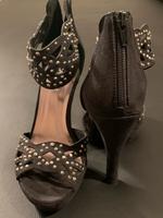 High Heels Sandalen offene Schuhe schwarz Gr.37 neuwertig München - Sendling Vorschau