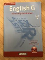 English G Band 5 Schulaufgabentrainer neuwertig Bayern - Unterhaching Vorschau