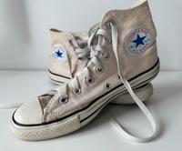 Converse Chucks Chuck Taylor, high, Größe 39 / UK 6, beige Hessen - Weiterstadt Vorschau