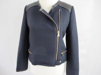 Jacke Club Monaco by Ralph Lauren Gr. 38 blau mit Leder Neuwertig Innenstadt - Köln Altstadt Vorschau