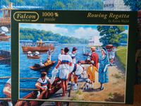 Falcon Puzzle 1000 Teile Rowing Regatta Nordrhein-Westfalen - Monheim am Rhein Vorschau