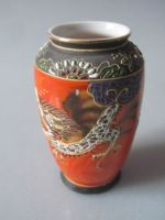 China / Japan Porzellan Vase (handbemalt) Drachen - 1980er Dresden - Striesen-Ost Vorschau