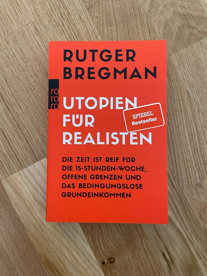 Buch Utopien für Realisten Rutger Bregman Bestseller in Herzogenaurach