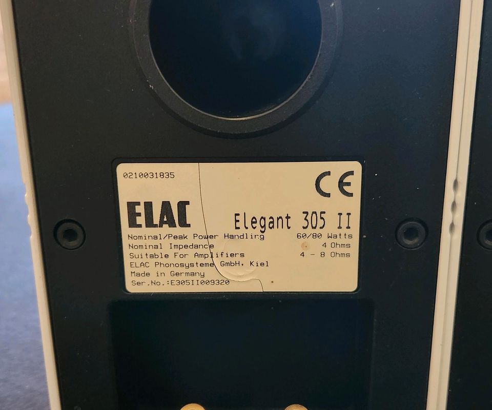 Lautsprecher box  2 x Elec Elegant 305 II Regal lautsprecher in Hamburg