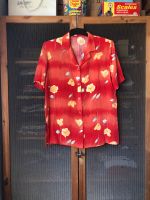 Vintage Bluse Floral Orange Rot Sommer Duisburg - Duisburg-Mitte Vorschau