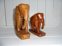 Skulptur Holz-Elefanten ❤ Paar oder einzeln Afrikanische Sammler Hessen - Kassel Vorschau