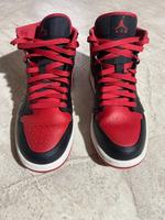 Nike Air Jordan 1 Mid Schwarz/Rot Größe 42.5 Bayern - Castell Unterfranken Vorschau