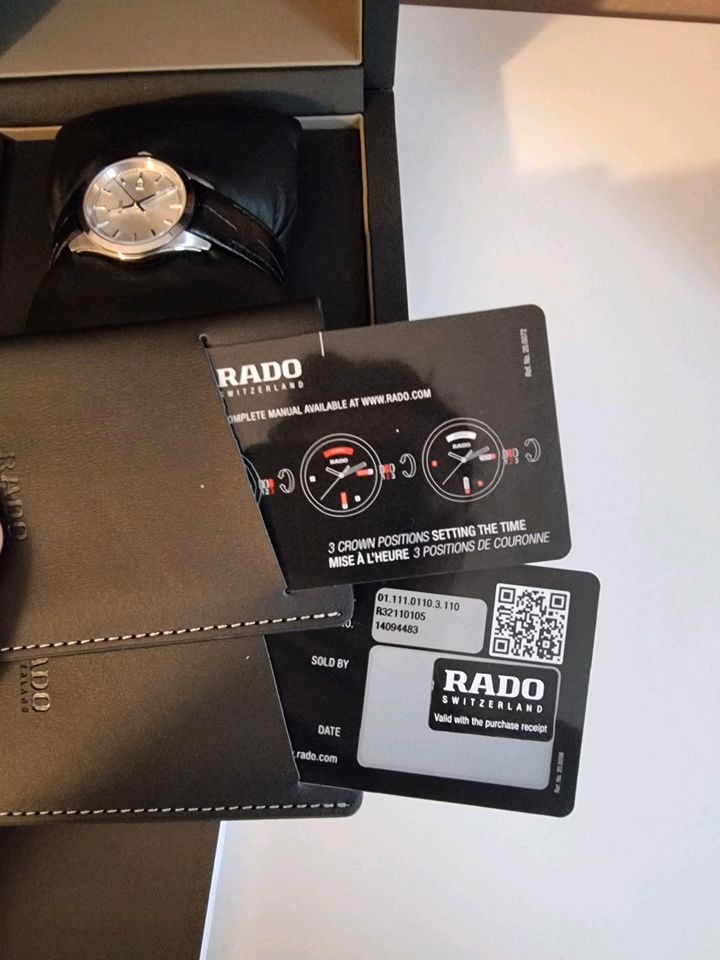 Rado hyperChrome S damenuhr Uhr schwarz Armbanduhr in Berlin