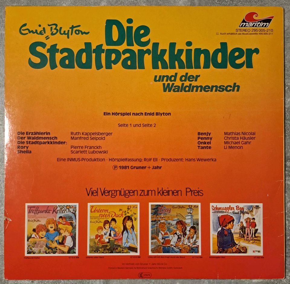 Schallplatte Enid Blyton Vinyl in Offenbach