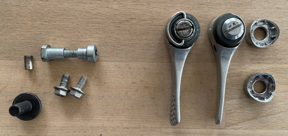 Vintage Shimano Rennrad-Teile, Schaltung, Umwerfer, Bremsen etc. in Penzberg