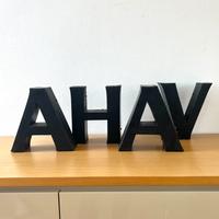 Buchstaben 2x A & V Neonreklame, Neonschrift, Schriftzug Thüringen - Erfurt Vorschau